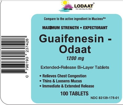 Pdp (01b Lbl (pdp) Guaifenesin 100 Tablets)